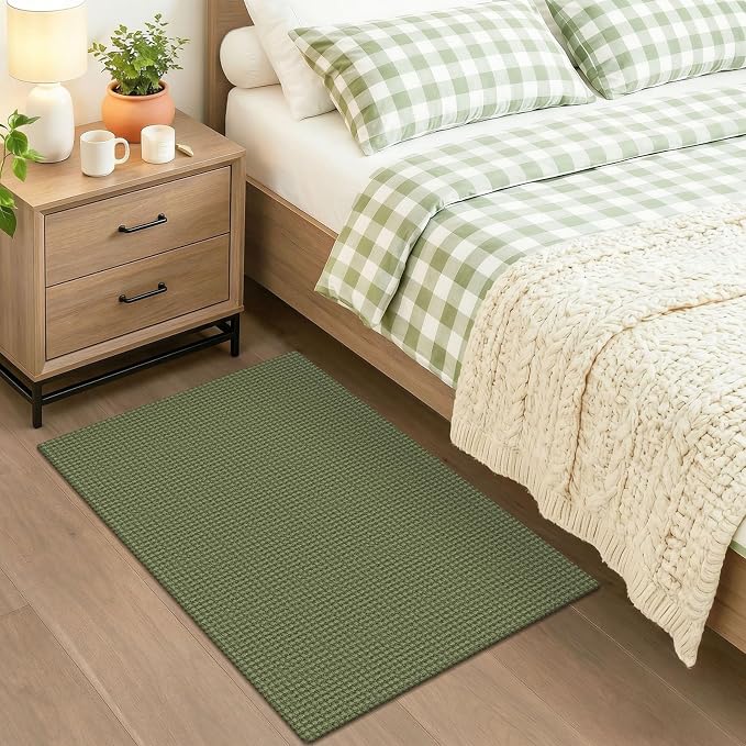 KOZYFLY Indoor Door Mat 2x3 ft Small Area Rugs Washable Front Door Mat Non Slip - Image 9