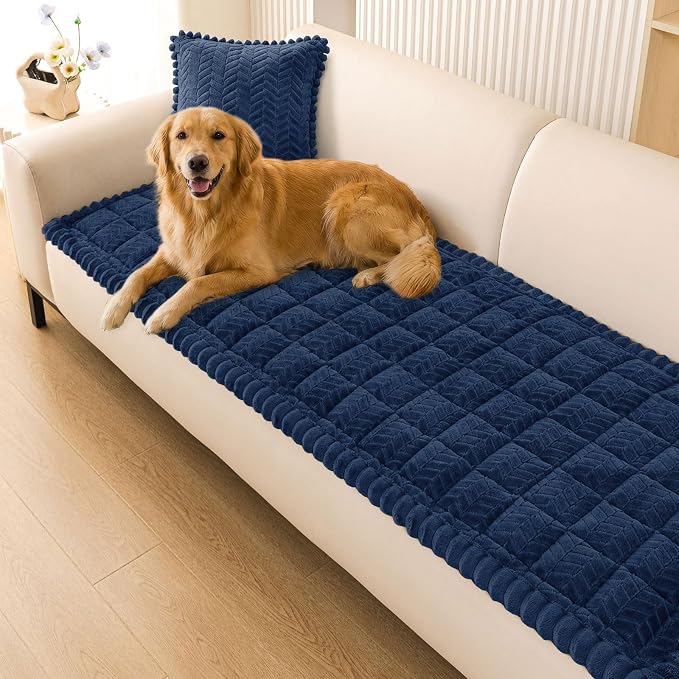 Smiry Couch Cover for Dogs, Non Slip Fuzzy Pet Sofa Covers Washable | Sofa by Smiry
