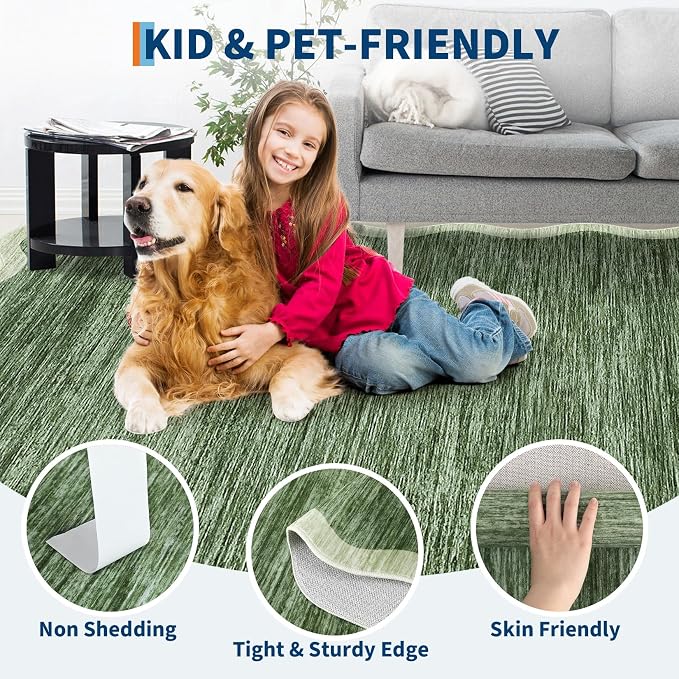 GarveeHome Scalloped Large 10x13 Rug - Image 7