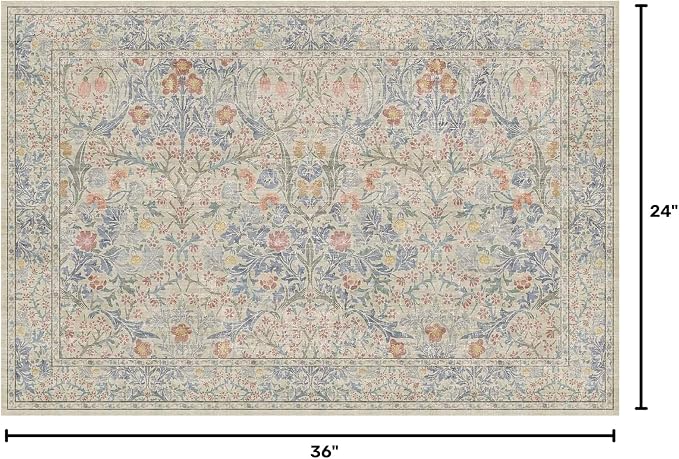 Washable Bathroom Rugs, Non-Slip Small Throw Rug - Image 2