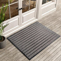 ubdyo Extra Durable Door Mat Outside Entrance | Dirt Trapping, Non-Slip Backing by UBDYO