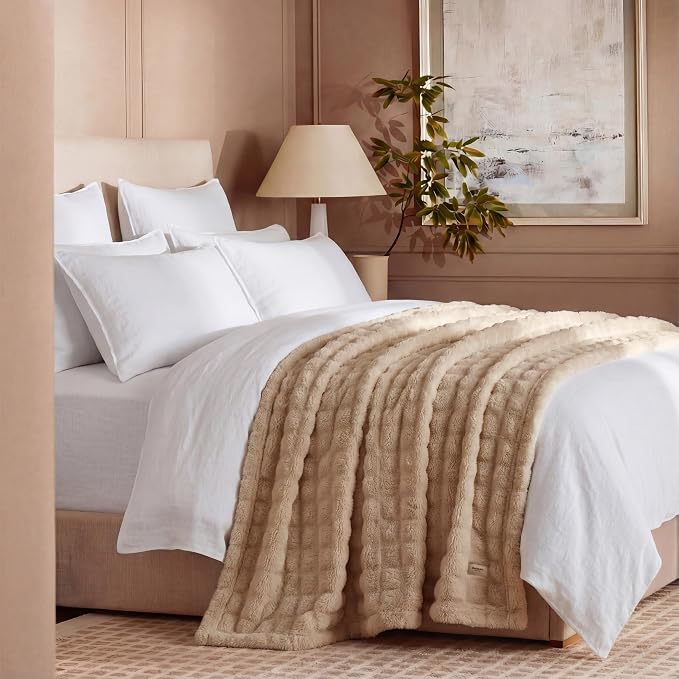 Bedsure 3D Fleece Bubble Blanket - Image 4
