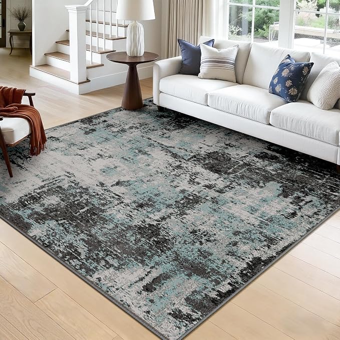 RELEANY Washable Square 8'x8' Area Rug by RELEANY