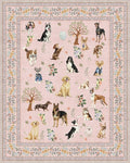 Pink Floral Area Rug 8x10 for Living Room Bedroom | Non Slip; Stain Resistant; by WelcometoBabovid