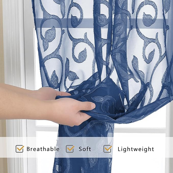 Furman Sheer Curtains 63 inch Length - Image 5