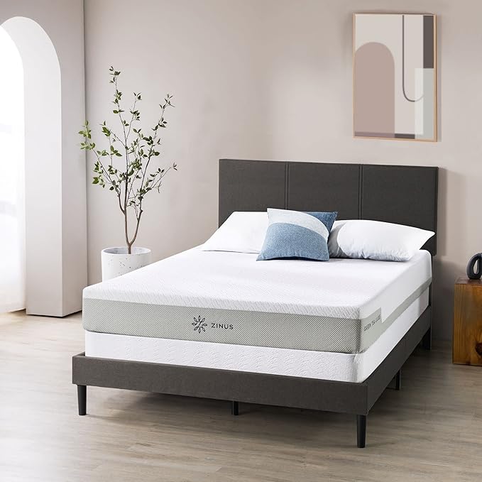 ZINUS 7 Inch California King Metal Smart Box Spring, Mattress Foundation, Strong Metal Frame, Easy Assembly