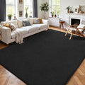 6x9 Area Rugs for Living Room Non Slip Dorm Bedroom Rug, Dark Grey | Modern by AROGANAREARUG