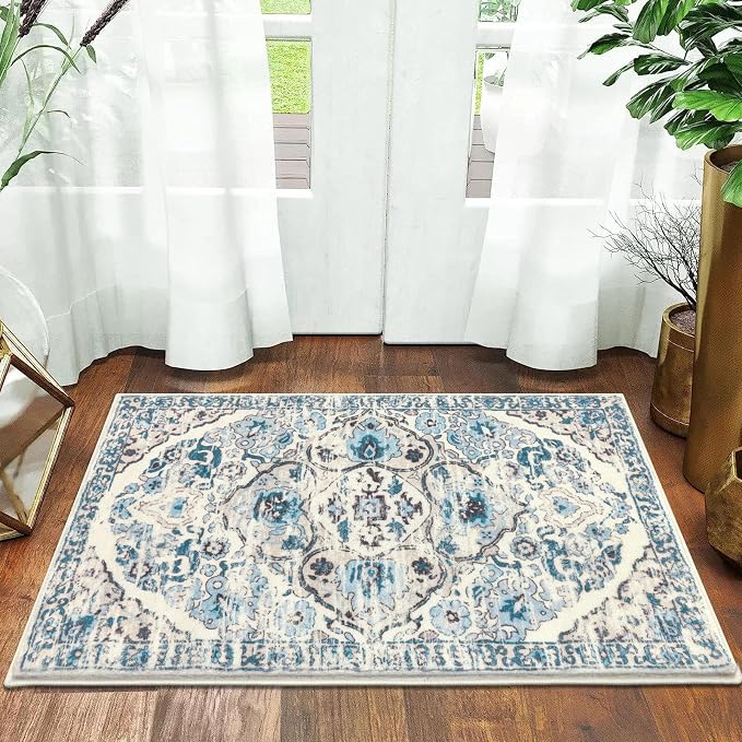 HEBE Indoor Door Mat 2'x3', Washable Welcome Mat - Image 7