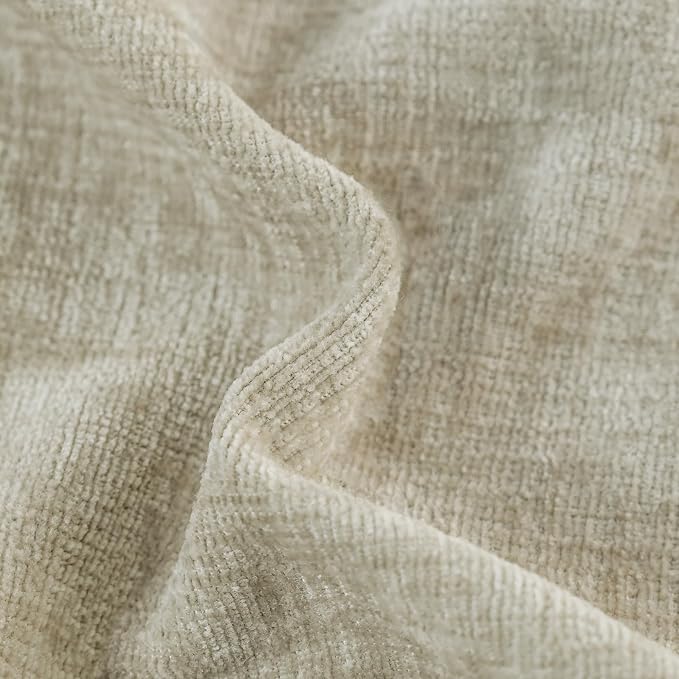CaliTime Decorative Couch Throw Pillow Covers 18 X 18 Inches Light Taupe | Pack - Image 2