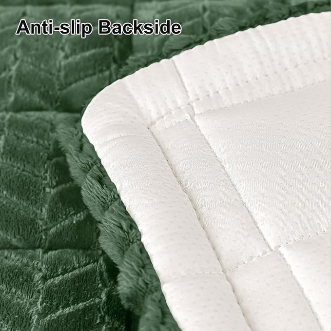 Smiry Couch Cover for Dogs, Non Slip Fuzzy Pet Sofa Covers Washable | Sofa - Image 6