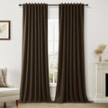 100% Blackout Curtains 120 Inch Length 2 Panels Set by Guken