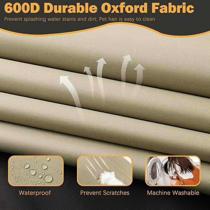 Patio Bench/Swing Cushion Cover, Patio Cushion Seat Slicovers - Image 5