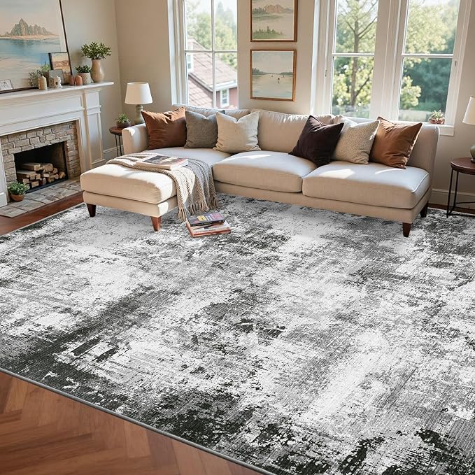 6x9 Ft Large Area Rugs for Living Room, Soft Non-Slip Washable Rugs Modern - Image 3