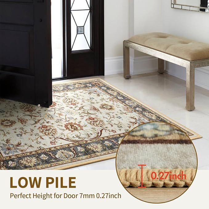 6x9 Ft Large Machine Washable Area Rugs - Image 5