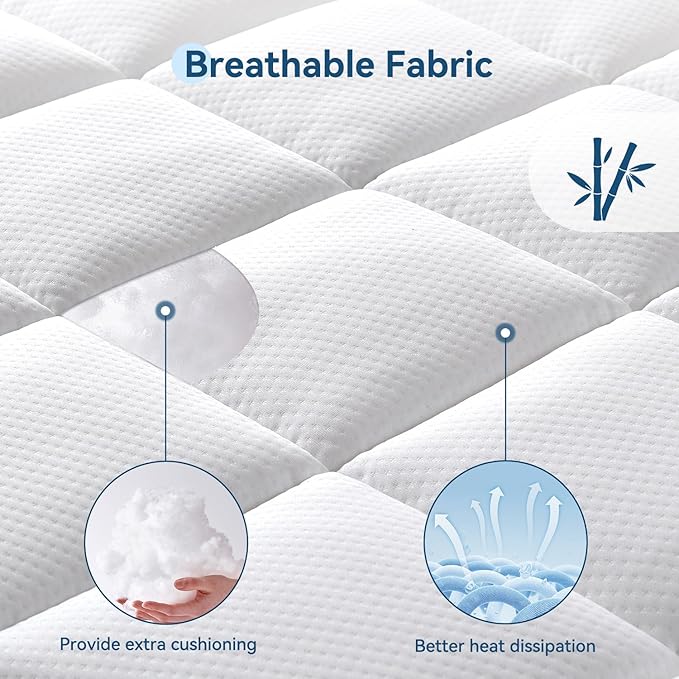 ONENICE 6 Inch Twin Mattress for Kids, Cooling Gel Memory Foam with Plush Removable Pillowtop, CertiPUR-US Certified, Fiberglass-Free, Mattress in a Box for Support & Comfort
