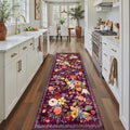 Runner Rug for Hallways Kitchen 2x8 | Non Slip Washable Rugs by WelcometoBabovid