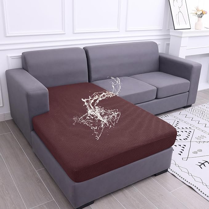 Waterproof Sectional Couch Covers, Non Slip Sofa Cushion Covers | L Shape by hyha