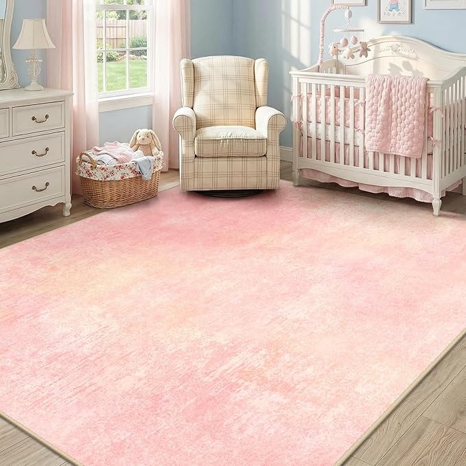 RELEANY Washable 5'x7' Abstract Area Rug - Image 2
