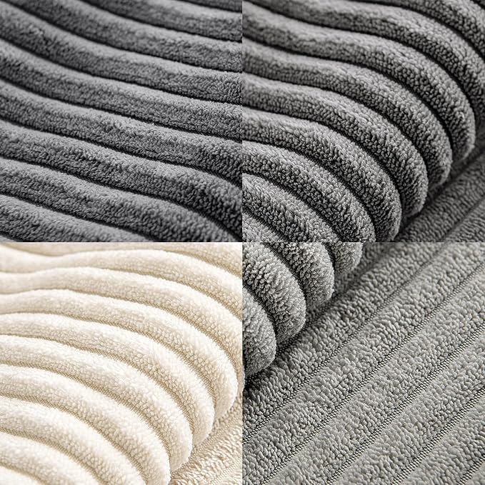 MIULEE Neutral Grey Decorative Throw Pillow Covers 18x18 Inch Set of 4 Modern - Image 7