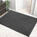 Sturdy Front Door Mat, Absorbent Muddy Dirt Resist Welcome Door Mats Outdoor by HIYARD