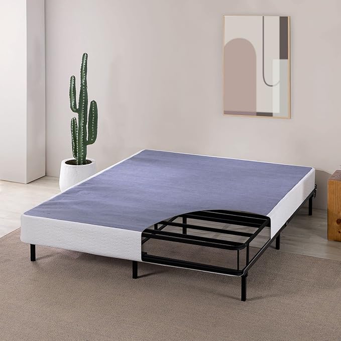 ZINUS 7 Inch California King Metal Smart Box Spring, Mattress Foundation, Strong Metal Frame, Easy Assembly