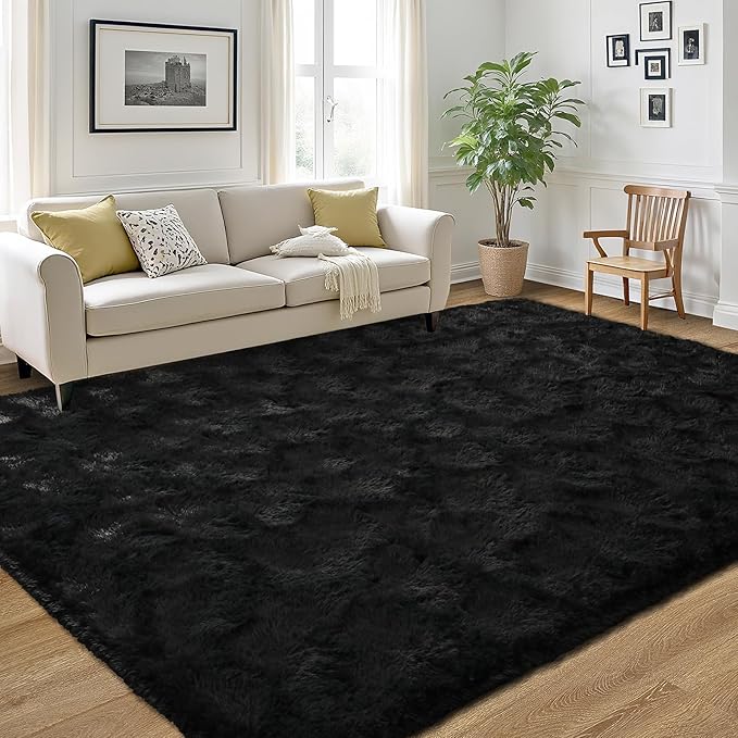 LOCHAS Area Rugs Fluffy Living Room Carpets by LOCHAS