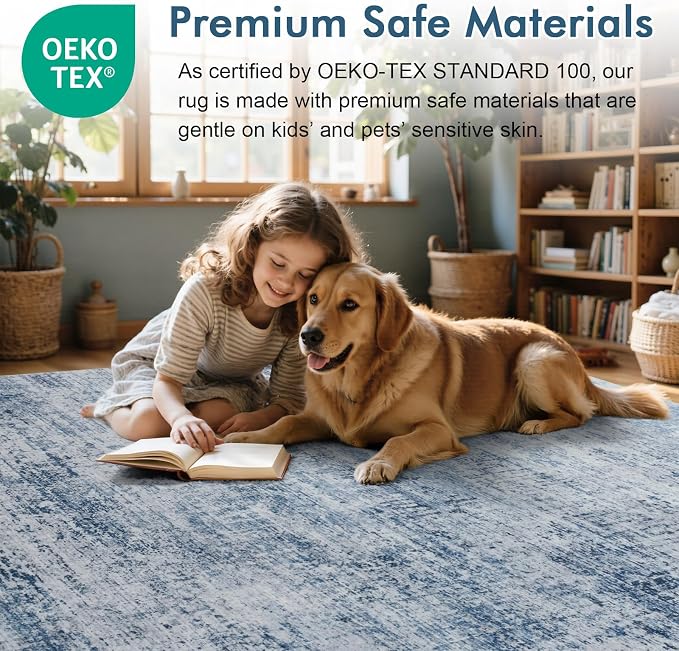 9x12 Ft Extra Large Washable Area Rugs - Image 5