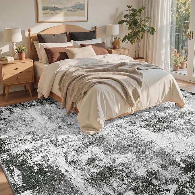 6x9 Ft Large Area Rugs for Living Room, Soft Non-Slip Washable Rugs Modern - Image 4