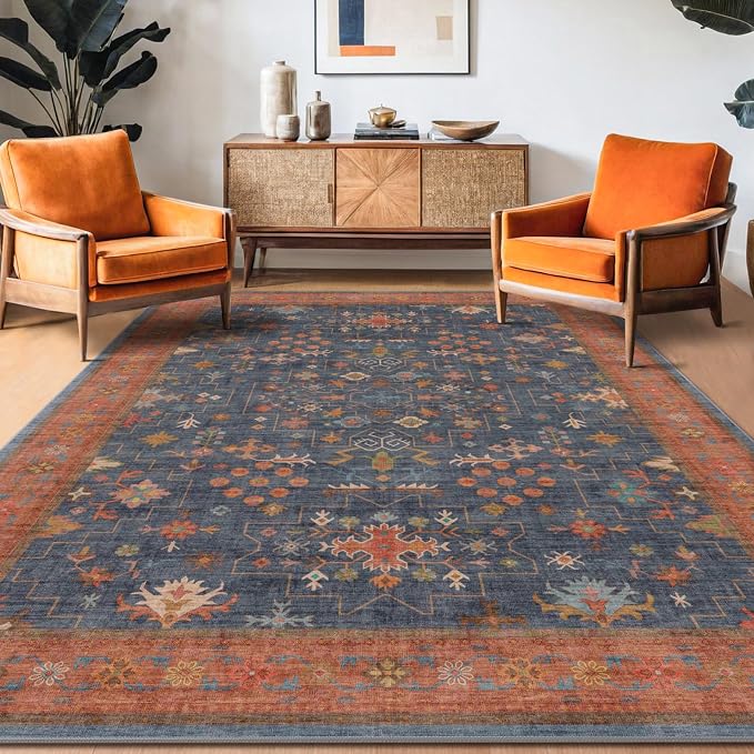 6x9 Dining Room Rugs for Under Table - Image 3
