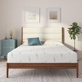 NapQueen Twin Size, 10 Inch Anula Green Tea Infused Memory Foam Mattress, Bed in a Box, CertiPUR-US Certified Mattress