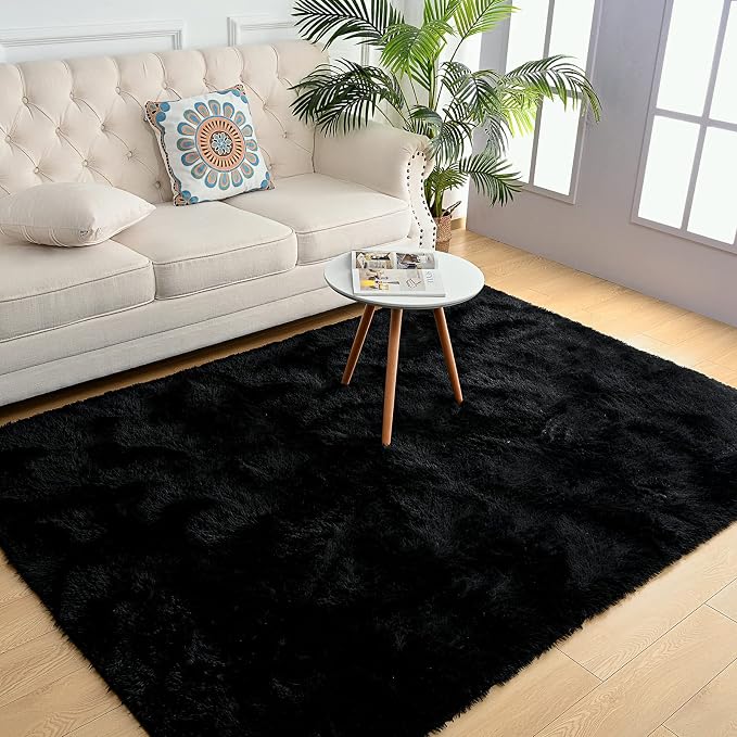 Chicrug Soft Area Rugs for Bedroom Living Room Plush Fluffy Rug 9x12 | Shag - Image 8