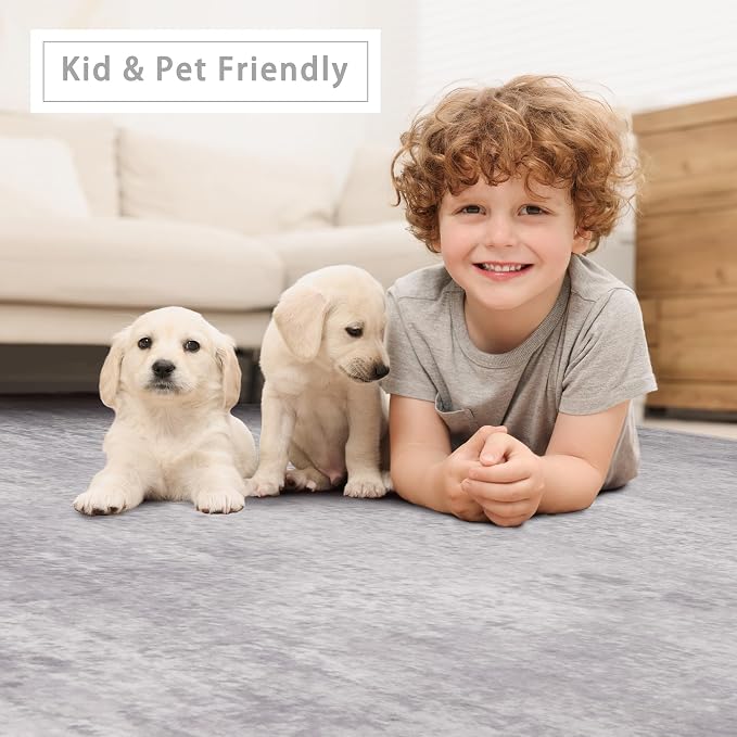 8x10 Washable Area Rugs for Living Room, Dining Room, Playroom - Image 6