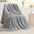 BEDELITE Grey Throw Blanket for Couch, Soft Cozy Gifts for Women, 50 * 60 | 3D by BEDELITE