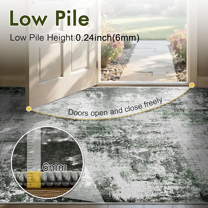 9x12 Ft Extra Large Washable Area Rugs - Image 7