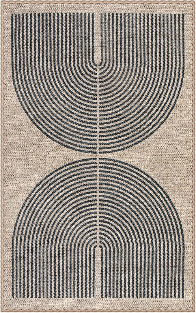 Lahome Rainbow Easy Jute Welcome Mat - Image 8