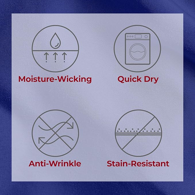 Mellanni Extra Deep Twin XL Sheets - 3 PC Iconic Collection Bedding - Hotel Luxury, Ultra Soft, Cooling Bed Sheets - Wrinkle, Fade, Stain Resistant (Twin Extra Long, Royal Blue)