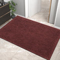 Sturdy Front Door Mat, Absorbent Muddy Dirt Resist Welcome Door Mats Outdoor by HIYARD
