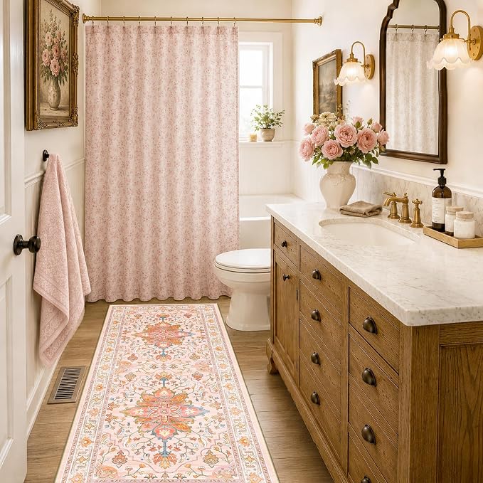 RELEANY Washable Area Rug, Runner 2'x6', Water Repellent, Pet Friendly - Image 2