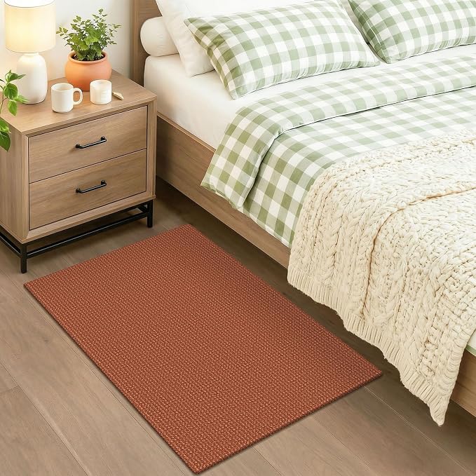 KOZYFLY Indoor Door Mat 2x3 ft Small Area Rugs Washable Front Door Mat Non Slip - Image 9