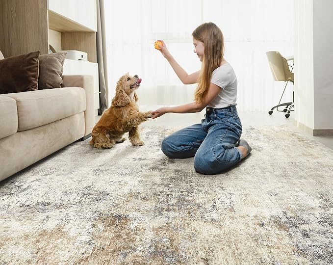 UERMEI 5x7 Area Rug Living Room Rugs - Image 9
