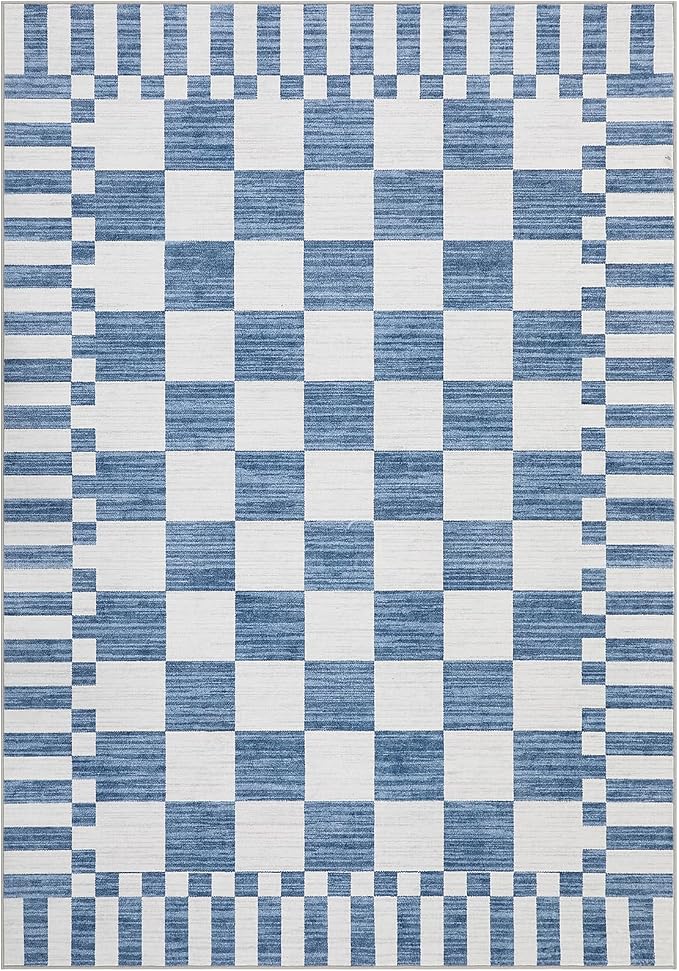 GarveeHome Checkered Rug 3x5 Area Rugs - Image 5