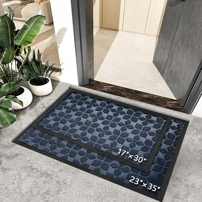 Bulijojo Sturdy Front Entrance Doormats, Durable Heavy Duty Welcome Mat - Image 6