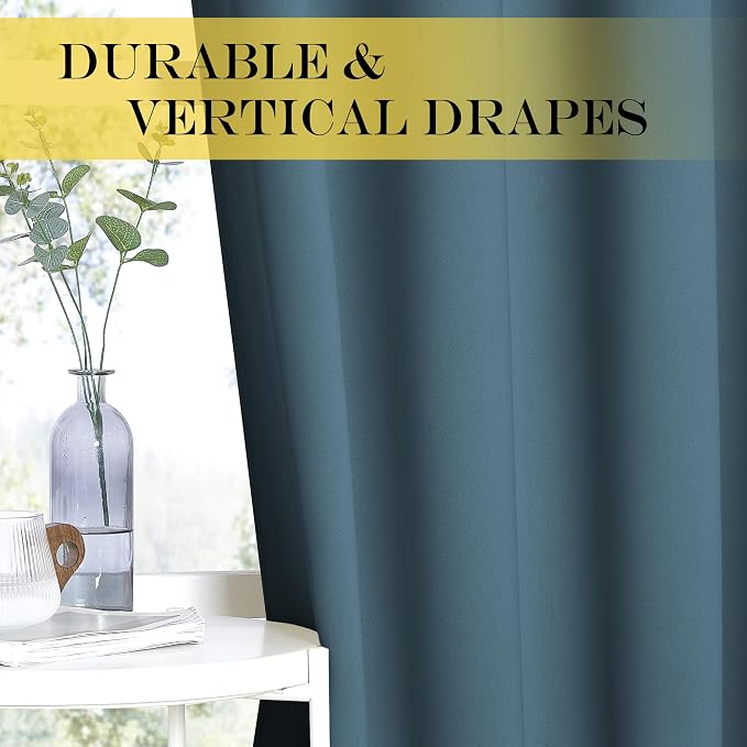 NICETOWN Blackout Doorway Curtain Drape 78 inch Long - Image 6