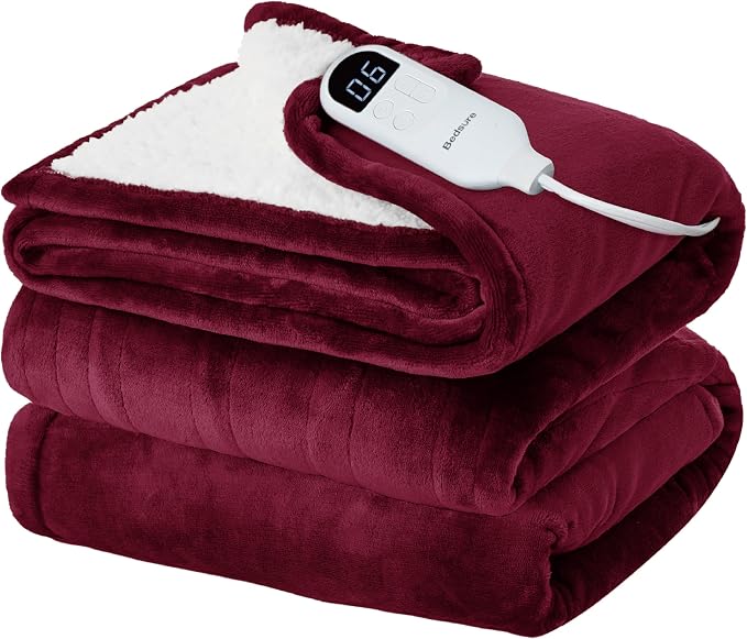 Bedsure Heated Blanket Twin Size, Electric Blanket by BEDSURE
