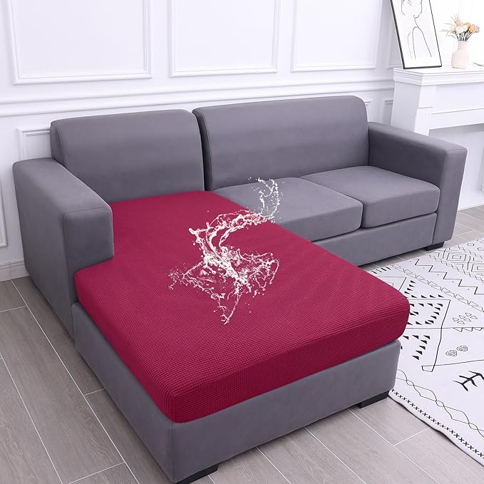 Waterproof Sectional Couch Covers, Non Slip Sofa Couch Cushion Covers L Shape by hyha