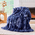 BENVWE Fluffy Faux Fur Throw Blanket by BENVWE