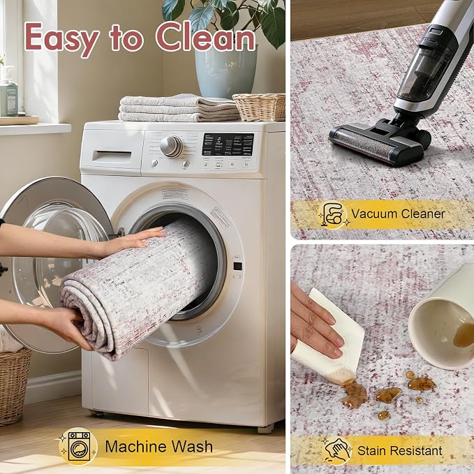 9x12 Ft Extra Large Washable Area Rugs - Image 8