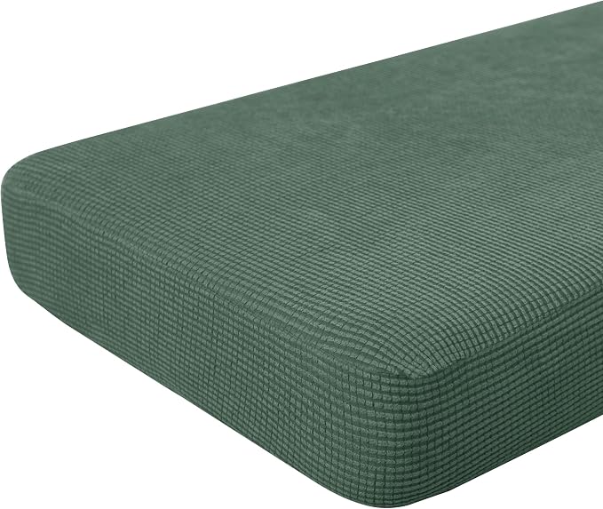 Hokway Couch Cushion Covers Stretch Cushion Covers Sofa Seat Cushion Slipcover by Hokway