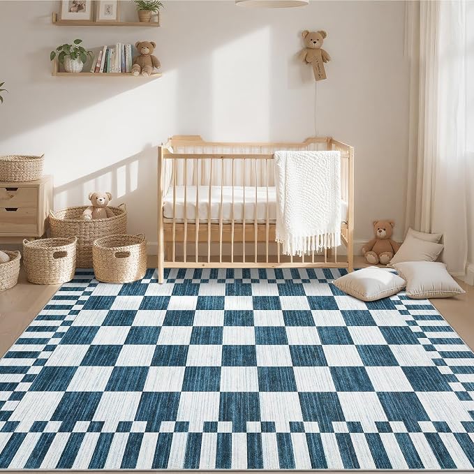 GarveeHome Checkered Rug 3x5 Area Rugs - Image 9