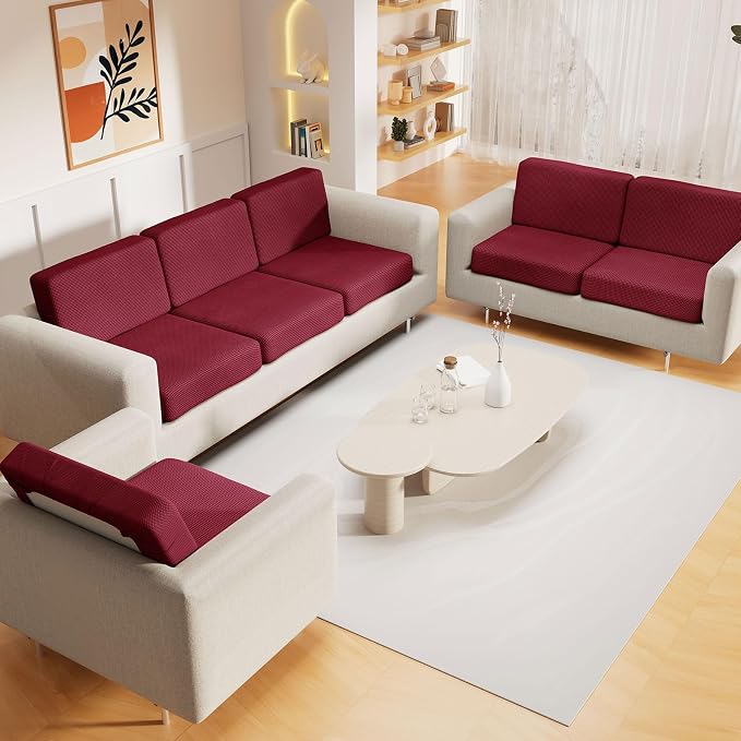 Waterproof Sectional Couch Covers, Non Slip Sofa Cushion Covers | L Shape - Image 2